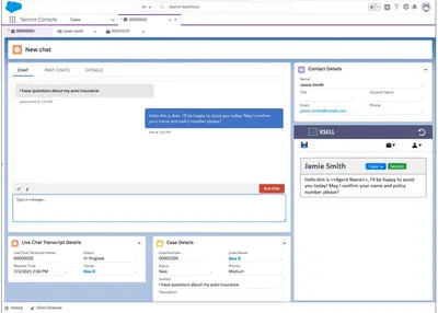 XSELL Agent Experience — Salesforce plugin