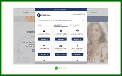 Zinrelo Holistic Rewards & Loyalty Platform Cartridge for B2C Commerce — Salesforce plugin