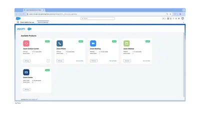 Zoom for Lightning — Salesforce plugin